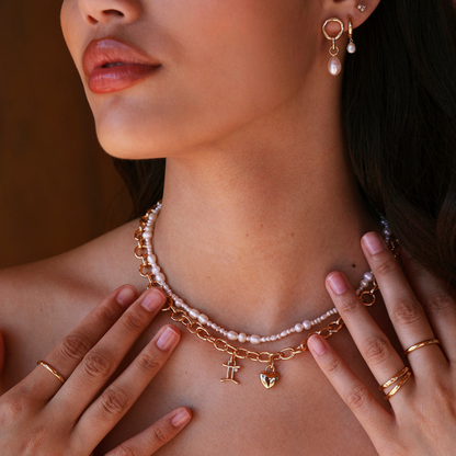 Collier à Maillons Ronds Classique pour Femme